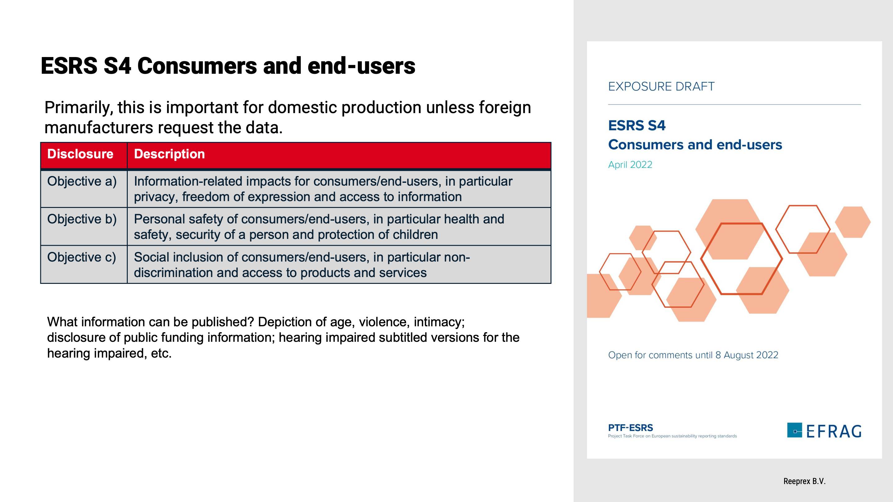 ESRS-S4: Consumers and end-users (by clicking on the image you get redirected to the home page of the knowledge base, login required)⇗